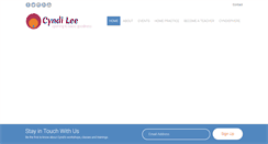 Desktop Screenshot of cyndilee.com