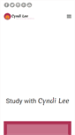 Mobile Screenshot of cyndilee.com